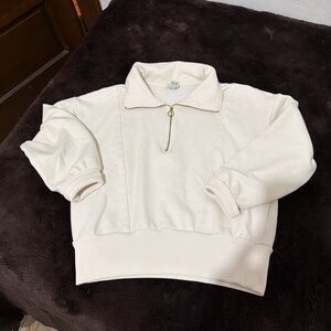 A New Day Off-White Quarter-Zip Pullover